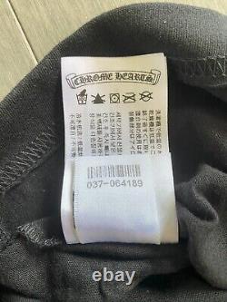 Chrome Hearts Horse Shoe SS Pocket Crewneck Tee Black Size XS NEW
