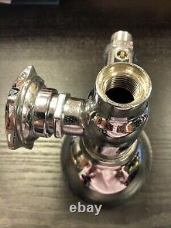 Chrome Metal Drinking Fountain / Faucet (1/2 Wall Mounted) 1/2