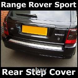 Chrome Rear BUMPER STEP tread TRIM cover for Range Rover Sport TDV6 TDV8 new