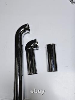 Chrome Sink Drain Pipe 15pc