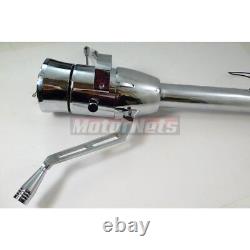 Chrome Stainless 30 Tilt Steering Column Shift No-Ignition Key GM Hot StreetRod