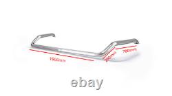 Chrome Stainless Roof Bar + LEDs + Jumbo Spots + Strobes To Fit MAN TG3 GX Cab