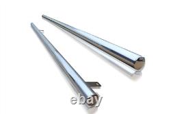 Chrome Stainless Steel Side Bars To Fit Ford Transit MK9 LWB 2021+ Van Accessory
