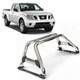Chrome Stainless Steel Sports Roll Bar For Nissan Navara D40 Double Cab 05-2015