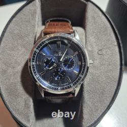 Citizen Mens Corso Stainless Steel Blue Day Date Dial BU2070-12L