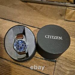 Citizen Mens Corso Stainless Steel Blue Day Date Dial BU2070-12L