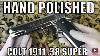 Colt 1911 38 Super High Polish Stainless Steel Gunbroker Penny Auction New World Ordnance