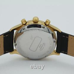 Comor Automatic Chrono Vollkalender Men's Watch 39MM Steel Plated Top Condition