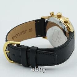 Comor Automatic Chrono Vollkalender Men's Watch 39MM Steel Plated Top Condition