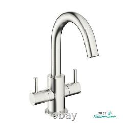 Crosswater MPRO Brushed Stainless Steel Swivel Spout Basin Mono Tap PRO116DNV