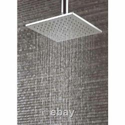 Crosswater Signature 20cm Square Shower Head Stainless Steel New Fh220ss