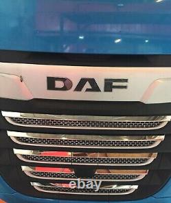 DAF XF 106 Euro 6 Chrome Front Grill 8 Pieces Stainless Steel