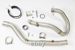 DRZ 400 S/SM Performance Exhaust System Oval Stainless Silencer 230SS