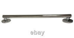 Delta 41824 Contemporary Chrome 24 Inches Concealed Mounting Bathroom Grab Bar