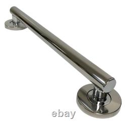 Delta 41824 Contemporary Chrome 24 Inches Concealed Mounting Bathroom Grab Bar