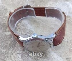 Dirty Dozen ATP WW2 Steel Timor Officers 17 jewel Military Wrist Watch 1945