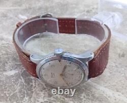 Dirty Dozen ATP WW2 Steel Timor Officers 17 jewel Military Wrist Watch 1945