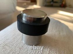 Door Stop Heavy Duty Projection Floor Skirting Rubber Stopper Chrome Satin Stops