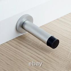 Door Stoper Floor Wall or Stick-on Projection Skirting Rubber Buffer Stopper