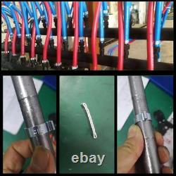 Double Ear Clamps O Clips Stainless Steel BZP Fuel Air Water Mikalors Hose Pipe