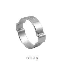 Double Ear Clamps O Clips Stainless Steel BZP Fuel Air Water Mikalors Hose Pipe