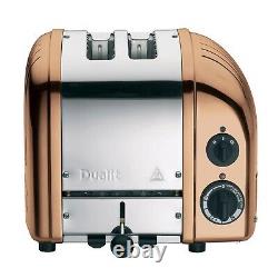 Dualit D2VMHA 27380 NewGen 2 Slice Toaster 1200W Copper Stainless Steel