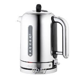 Dualit Polished Stainless Steel 4 Slot Vario Toaster & Classic 1.7L Jug Kettle P