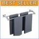Elegant 24-inch Heavy-duty Stainless Steel Double Towel Bar In Polished Chrome