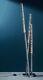 Endon 76731 Glacier Polished Stainless Steel 2w Led Multi-arm Indoor Floor Light