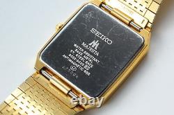Exc+5 Vintage SEIKO MAJESTA 9533-5020 Gold Dial Quartz Men from japan