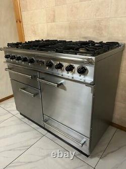 FALCON 110CM MULTIFUNCTION DUAL FUEL RANGE COOKER IN STAINLESS STEEL. Ref-A14