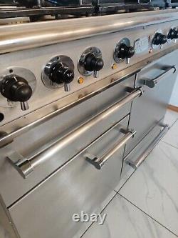 FALCON 110 RANGE COOKER IN STAINLESS STEEL AND CHROME. Ref-ED16