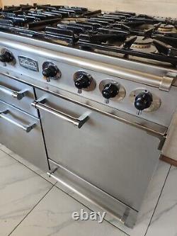 FALCON 110 RANGE COOKER IN STAINLESS STEEL AND CHROME. Ref-ED16