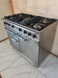 FALCON 110 RANGE COOKER IN STAINLESS STEEL AND CHROME. Ref-ED16