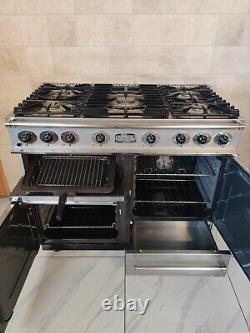 FALCON 110 RANGE COOKER IN STAINLESS STEEL AND CHROME. Ref-ED16