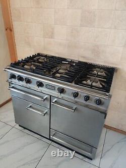 FALCON 110 RANGE COOKER IN STAINLESS STEEL AND CHROME. Ref-ED16