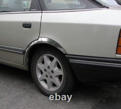 FORD GRANADA wheel arch fender trims Chrome front rear wings 4 pcs new set 92-94