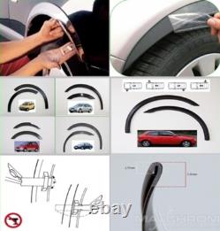 FORD GRANADA wheel arch fender trims Chrome front rear wings 4 pcs new set 92-94