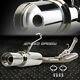 For 85-87 Corolla Gts Ae86 Stainless Catback Exhaust System With3.5muffler Tip
