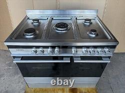 Fisher & Paykel 90cm D/F Stainless Steel Cooker With Matching Hood