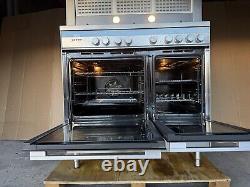 Fisher & Paykel 90cm D/F Stainless Steel Cooker With Matching Hood