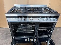 Fisher & Paykel 90cm D/F Stainless Steel Cooker With Matching Hood