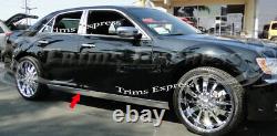 Fit2011-2020 Chrysler 300 300C 4Pc Extreme Lower Rocker Panel Trim 4