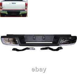 Fit Isuzu D Max D-Max 2012-2015 Chrome Rear back Step Bumper stainless steel