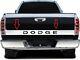 Fits Dodge Ram 1500 2002-2008 Stainless Chrome Tailgate Accent Trim Withcutout