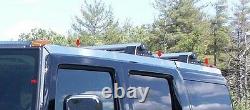 Fits Hummer H2 2003-2009 Stainless Steel Chrome Roof Rack Trim Inserts 8pcs