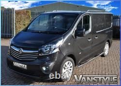 Fits Renault Trafic Lwb 2014+ Roof Rails Roof Bars Stainless Steel Chrome Rack