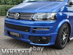 Fits Vw T5 Carvelle 10-15 Zunsport Polished Chrome Stainless Upper Mesh Grille