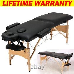Folding Portable Beauty Massage Bed Therapy Table Spa Relax Chair Couch Tattoo