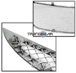 For 2011-2014 200 Upper + Bumper Stainless Steel Mesh Grille Insert Combo